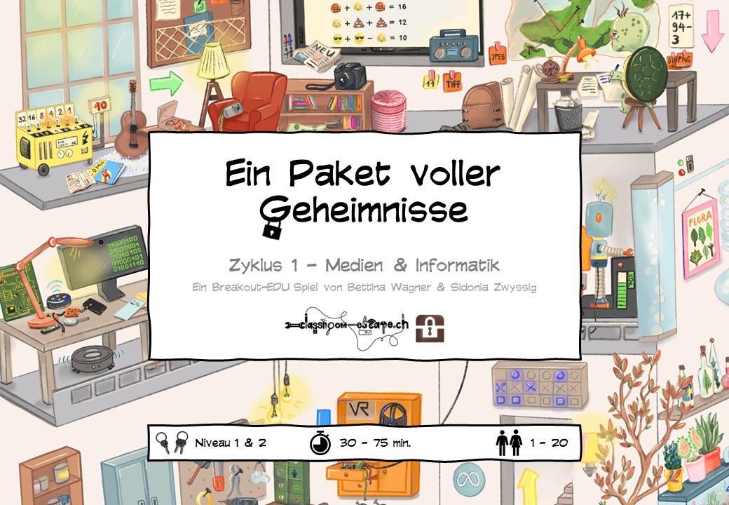 1_Classroom Escape Zyklus 1_Titelseite
